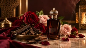 Oud and Rose Perfume